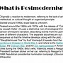 Image result for Postmodernism Themes