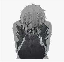 Image result for Depressed Anime Boy Looking Up Meme
