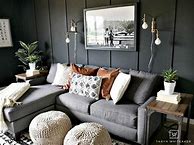 Image result for Dark Grey Wall Paint Colors