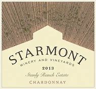 Afbeeldingsresultaten voor Starmont Chardonnay Estate Stanly Ranch