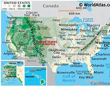 Image result for Basic United States Map