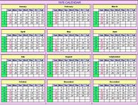 Image result for 1976 Calendar by Month