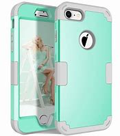 Image result for Blue Shockproof Phone Case iPhone 8 Kickstand