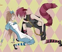 Image result for Alice X Cheshire Cat