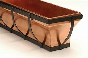 Image result for Half Moon Wrought Iron Window Box