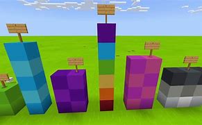 Image result for Number Blocks 1 Minecraft