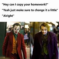 Image result for Marvel Joker Meme