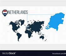 Image result for World Map Showing Netherlands