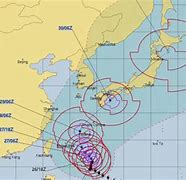 Image result for Japan Typhoon Map