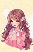 Image result for Drawing Anime Girl with Brown Hair