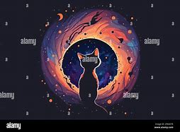 Image result for Cat with Galaxy Eyes