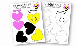 Image result for Heart Bee Craft
