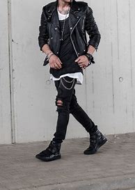 Image result for Punk Rock Fashion Men