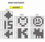 Image result for Binary Number Puzzles Printable