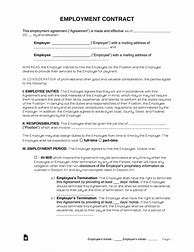 Image result for Contract Form Template