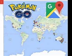Image result for Pokemon Go Player Map