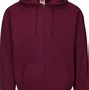 Image result for Red Full Zip Hoodie Front and Back