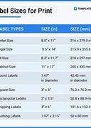 Image result for 4X6 Label Size
