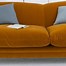 Image result for Burnt Orange Flat Sofa