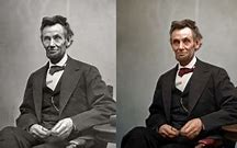 Image result for Abe Lincoln Before and After