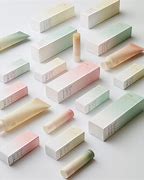 Image result for Clean Pastel Packaging for Makeup Product