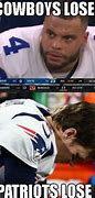 Image result for Cowboys Lose Patriots Meme