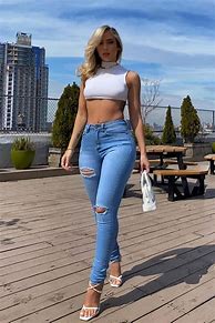 Image result for Hanna White Jeans