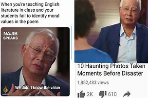 Image result for Najib Funny Face
