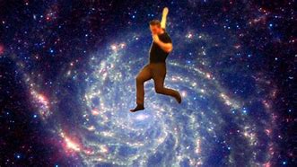 Image result for Flying through the Galaxy Meme