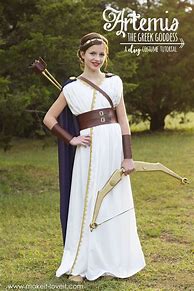 Image result for Artemis Greek Goddess Costume