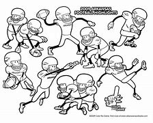 Image result for College Football Team Coloring Pages
