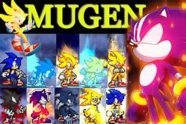 Image result for Sonic Mugen Games