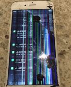 Image result for Broken LCD Display iPhone
