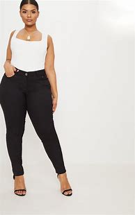 Image result for Skinny Jeans Plus Size Fashion