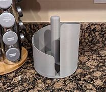 Image result for Rustic Paper Towel Holder with Storage