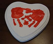 Image result for Handprint Heart Clip Art