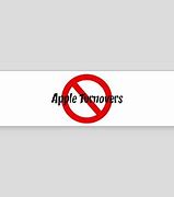 Image result for anti-Apple Sticker