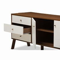 Image result for Mid Century Storage Cabinet
