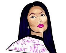 Image result for Drawing of Nicki Minaj