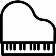 Image result for Grand Piano SVG Free