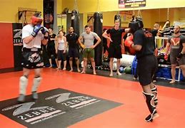 Image result for Kickboxing Sparring