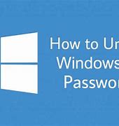 Image result for Unlock Windows Password