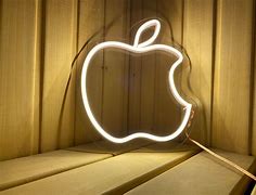 Image result for Apple Neon Sign