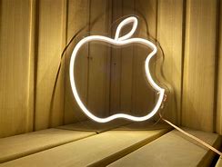 Image result for Apple Neon Sign