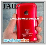 Image result for Fake iPhone SE Red