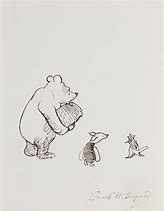 Image result for E H. Shepard Winnie the Pooh