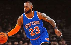 Image result for LeBron James Knicks
