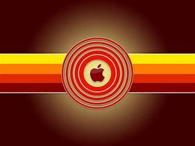 Image result for Classic Apple Logo Wallpaper