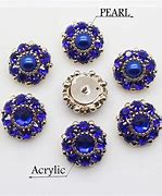 Image result for Blue Rhinestone Buttons