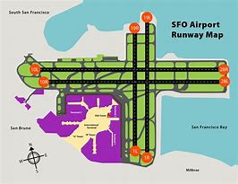 Image result for San Francisco Airport Maps